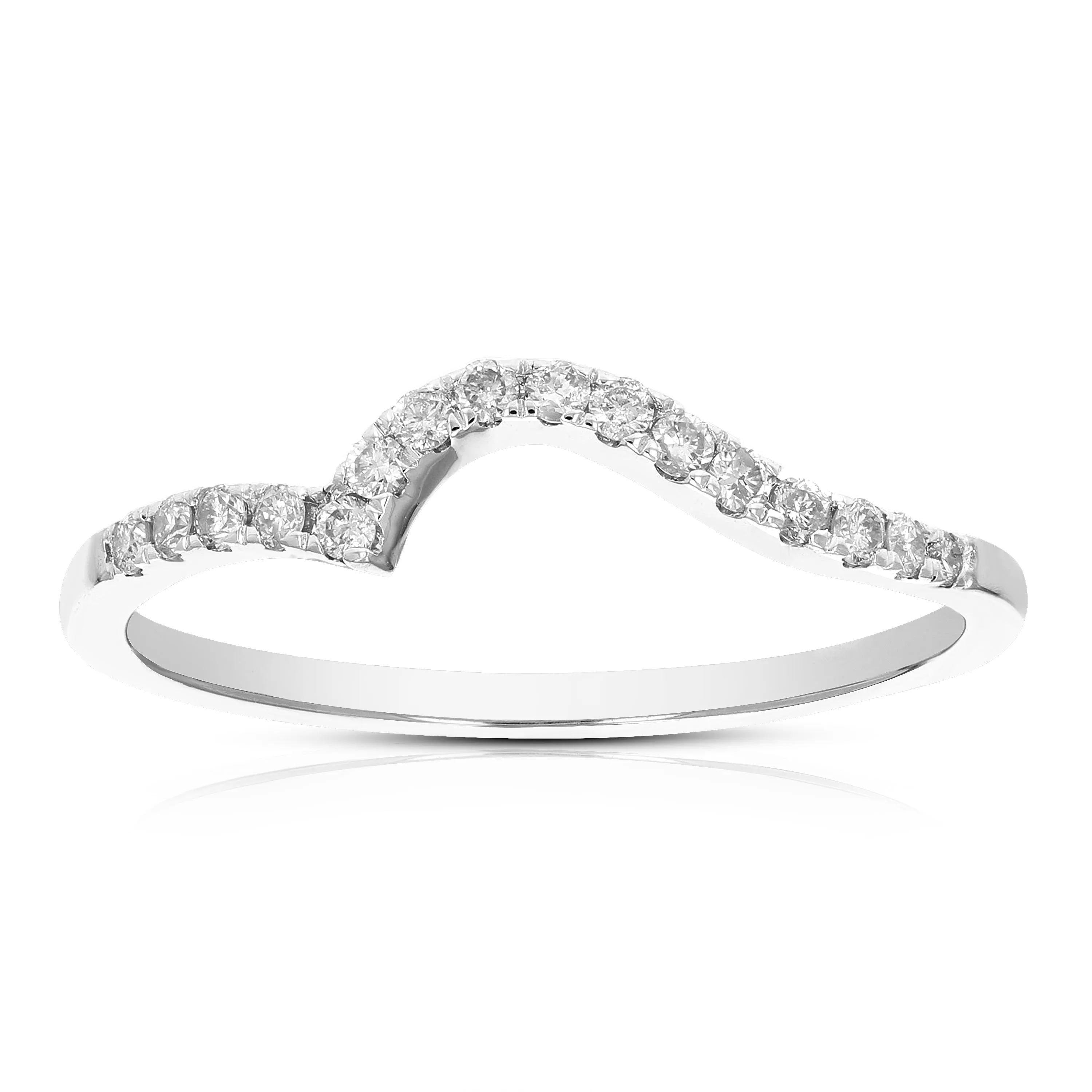 1/5 cttw Diamond Wedding Band in 14K Gold