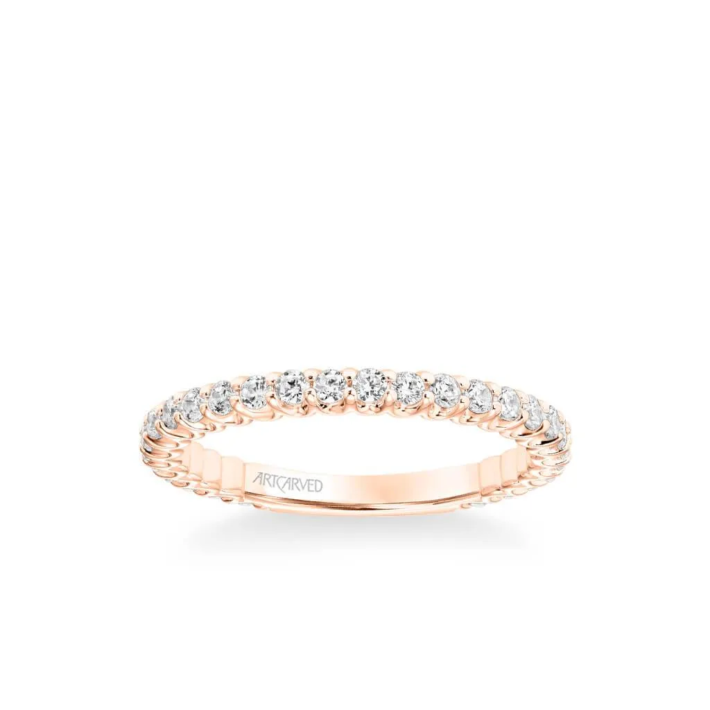 Arabelle Classic Diamond Wedding Band