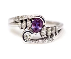 Artistic Alexandrite and Diamond Ring Redesign