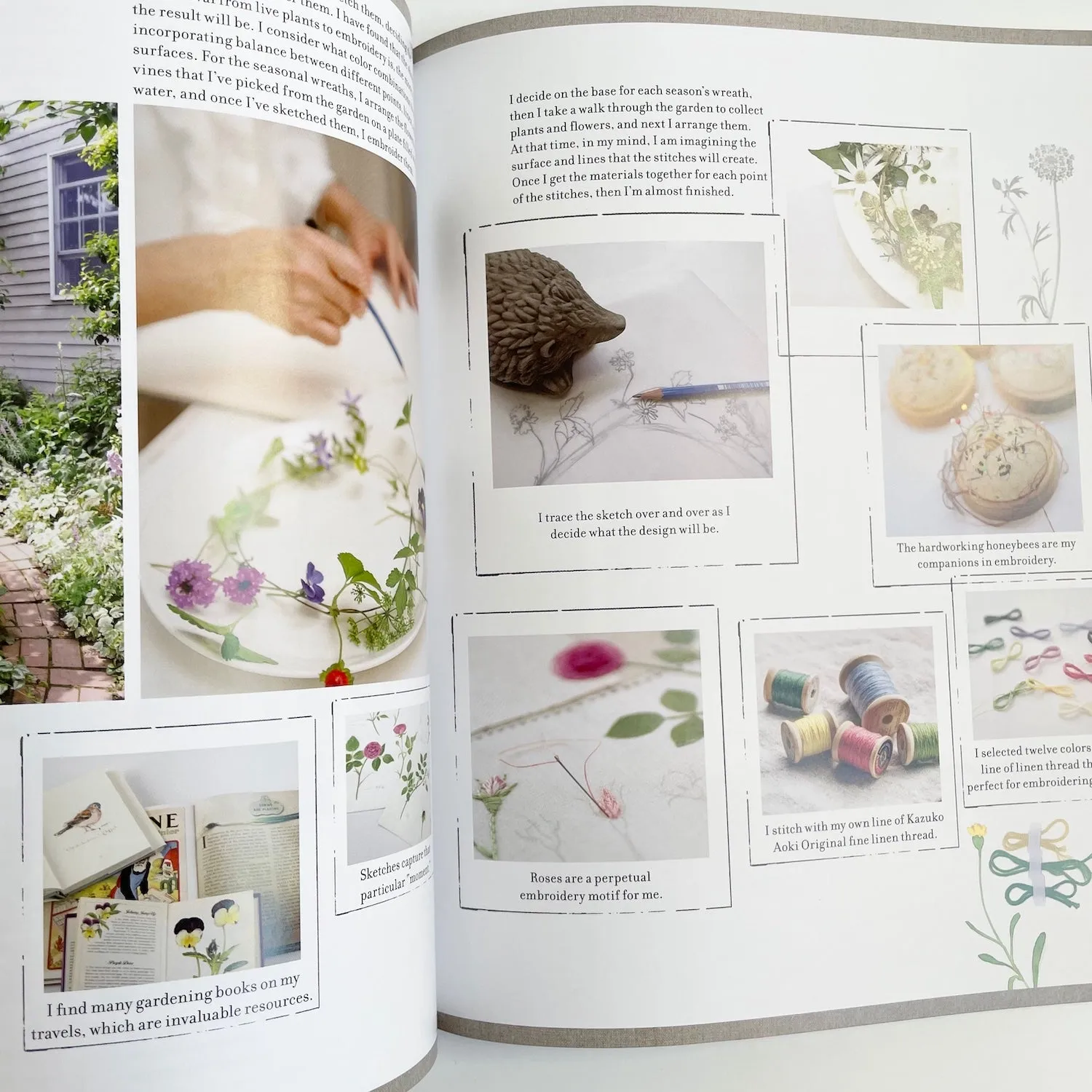 The Embroidered Garden - Kazuko Aoki